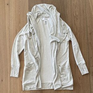 Workshop Republic Clothing Light Gray Cardigan